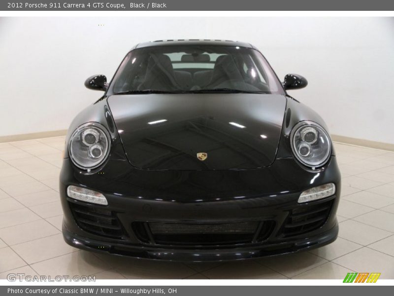  2012 911 Carrera 4 GTS Coupe Black