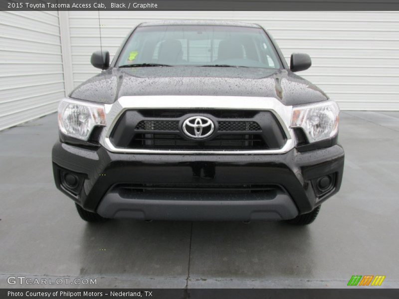 Black / Graphite 2015 Toyota Tacoma Access Cab