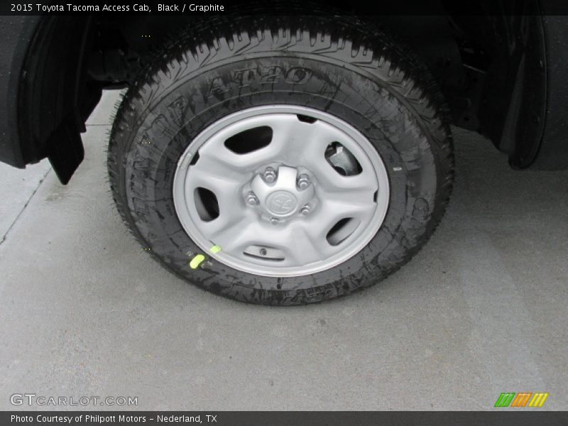 Black / Graphite 2015 Toyota Tacoma Access Cab
