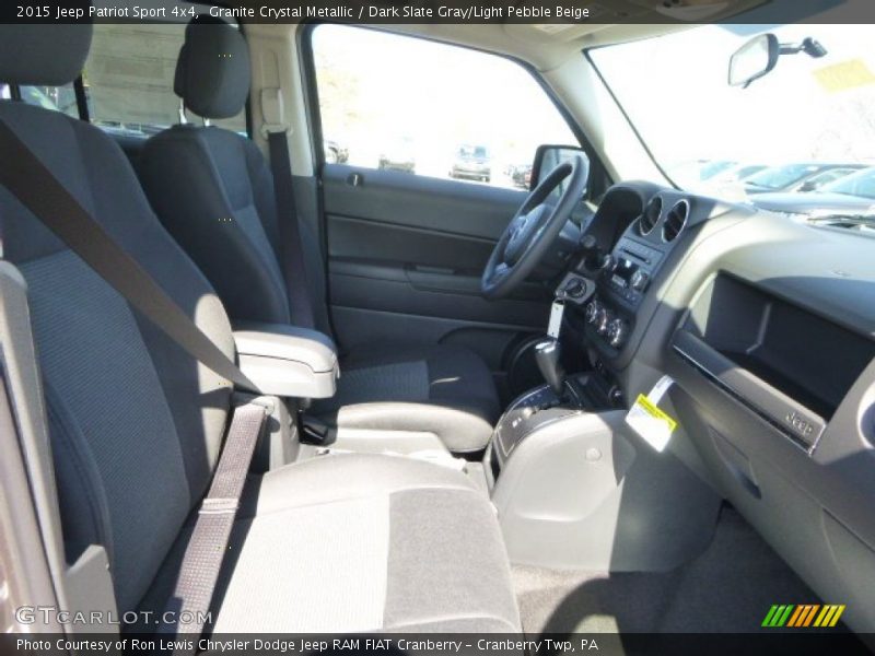 Granite Crystal Metallic / Dark Slate Gray/Light Pebble Beige 2015 Jeep Patriot Sport 4x4
