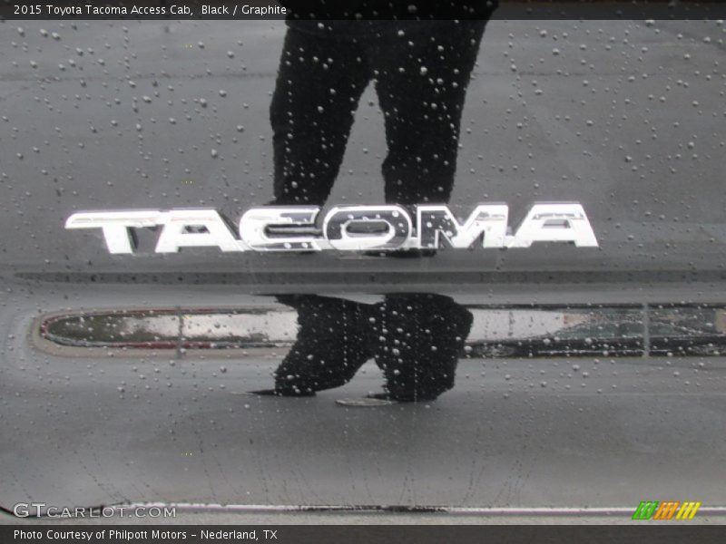 Black / Graphite 2015 Toyota Tacoma Access Cab