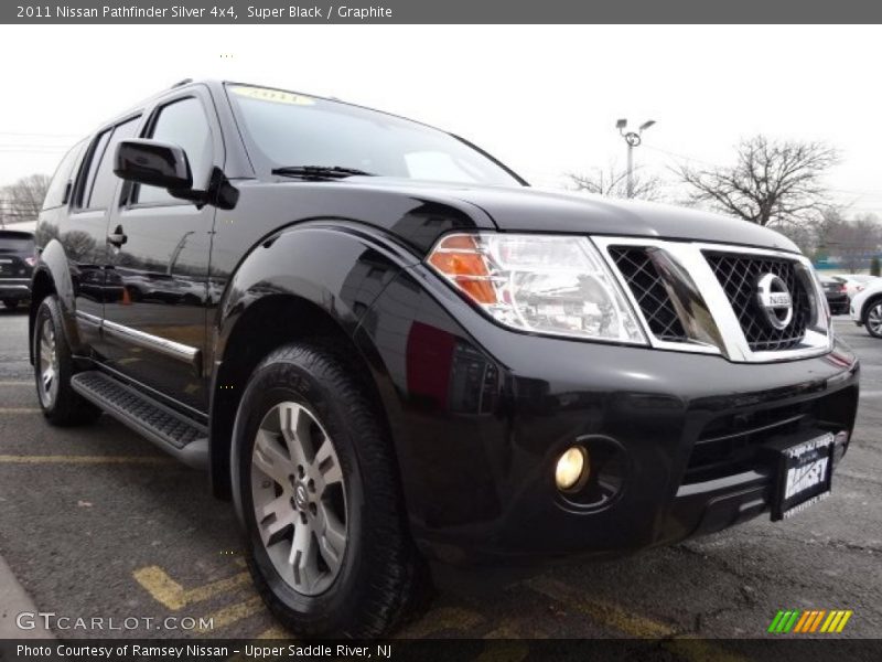 Super Black / Graphite 2011 Nissan Pathfinder Silver 4x4