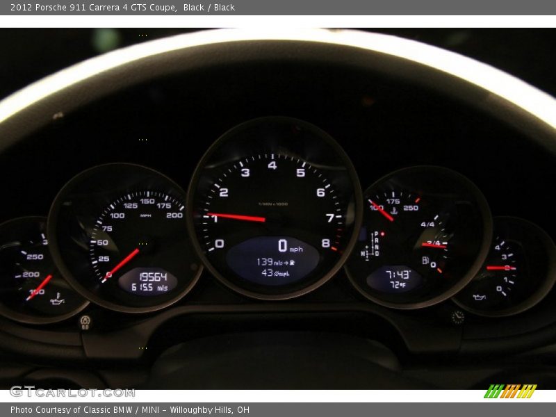  2012 911 Carrera 4 GTS Coupe Carrera 4 GTS Coupe Gauges