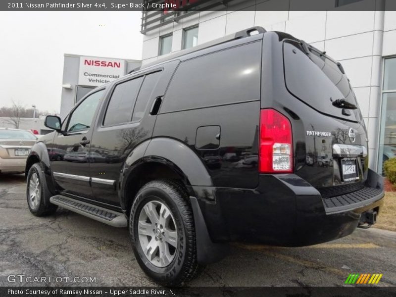 Super Black / Graphite 2011 Nissan Pathfinder Silver 4x4