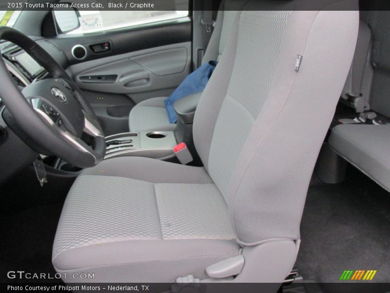 Black / Graphite 2015 Toyota Tacoma Access Cab