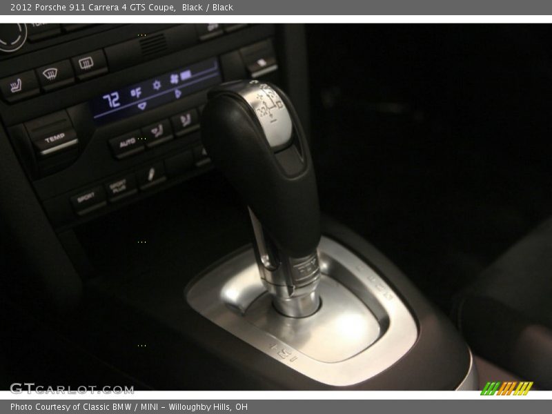 Black / Black 2012 Porsche 911 Carrera 4 GTS Coupe