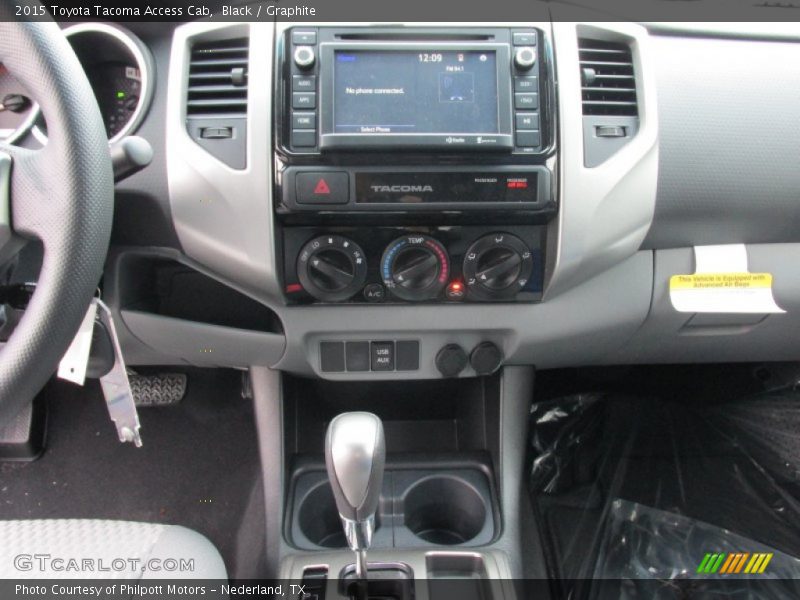 Black / Graphite 2015 Toyota Tacoma Access Cab
