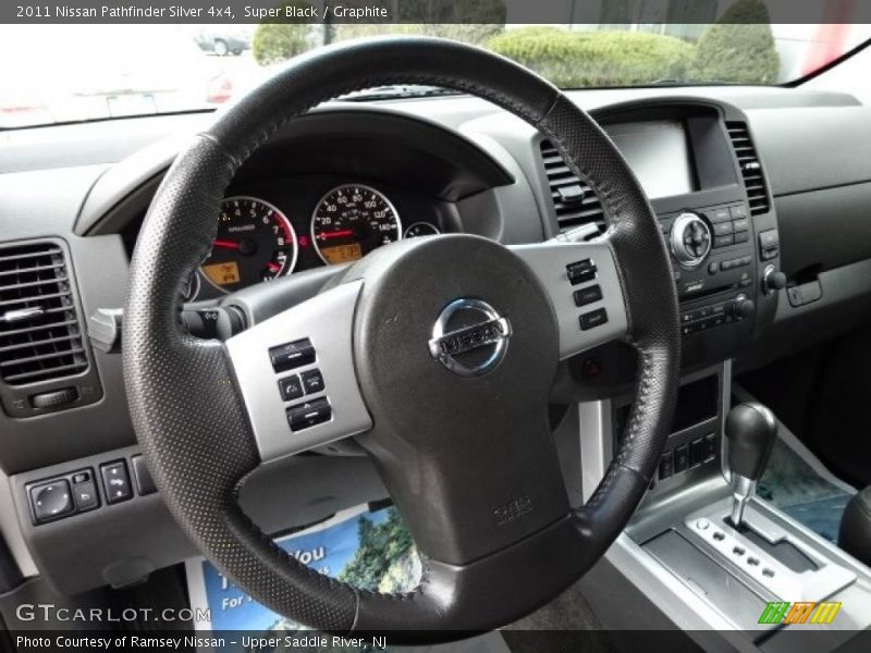 Super Black / Graphite 2011 Nissan Pathfinder Silver 4x4
