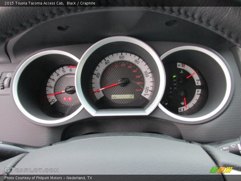 Black / Graphite 2015 Toyota Tacoma Access Cab