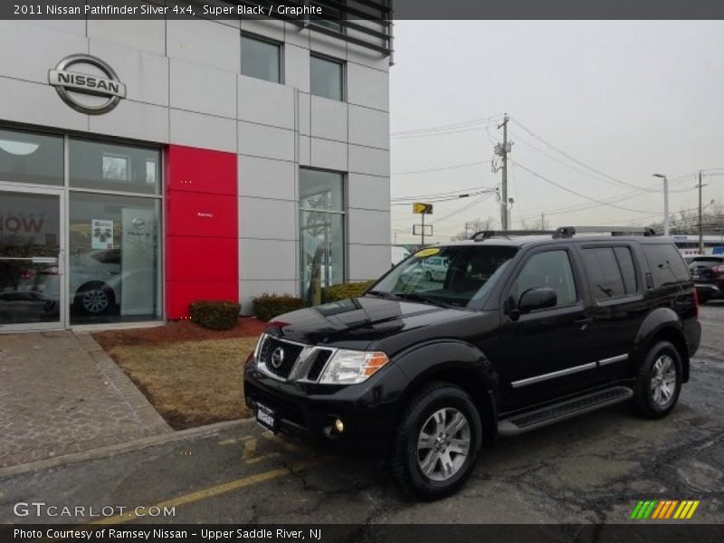 Super Black / Graphite 2011 Nissan Pathfinder Silver 4x4