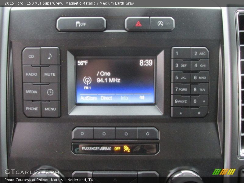 Controls of 2015 F150 XLT SuperCrew