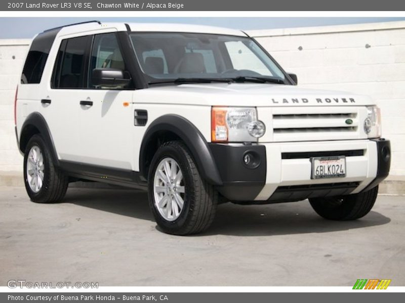 Chawton White / Alpaca Beige 2007 Land Rover LR3 V8 SE