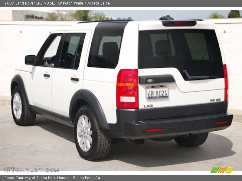 Chawton White / Alpaca Beige 2007 Land Rover LR3 V8 SE