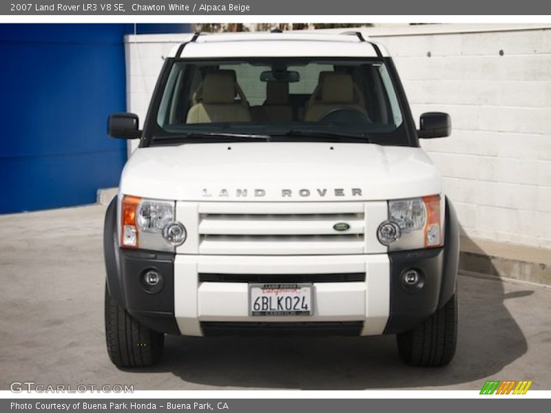 Chawton White / Alpaca Beige 2007 Land Rover LR3 V8 SE