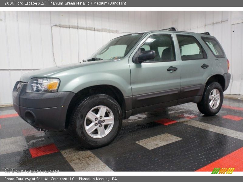 Titanium Green Metallic / Medium/Dark Flint 2006 Ford Escape XLS