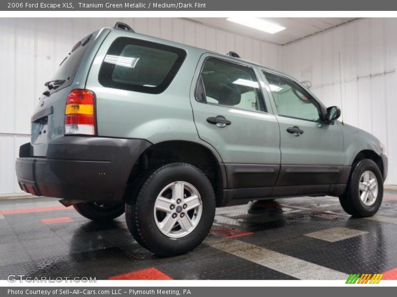 Titanium Green Metallic / Medium/Dark Flint 2006 Ford Escape XLS