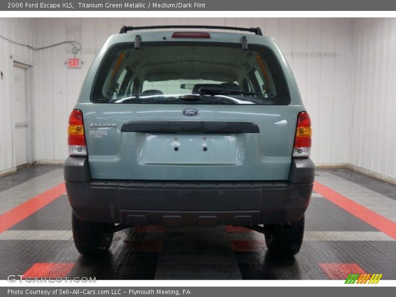 Titanium Green Metallic / Medium/Dark Flint 2006 Ford Escape XLS