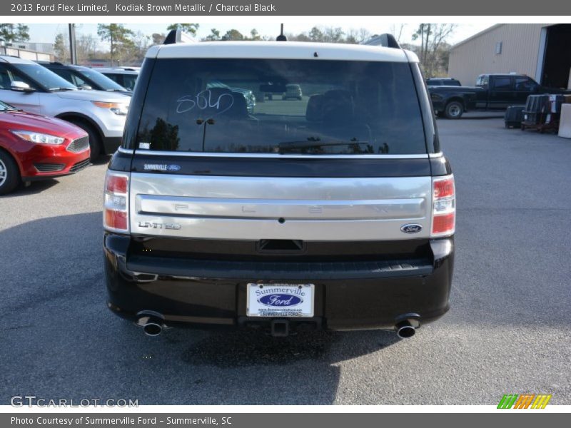 Kodiak Brown Metallic / Charcoal Black 2013 Ford Flex Limited