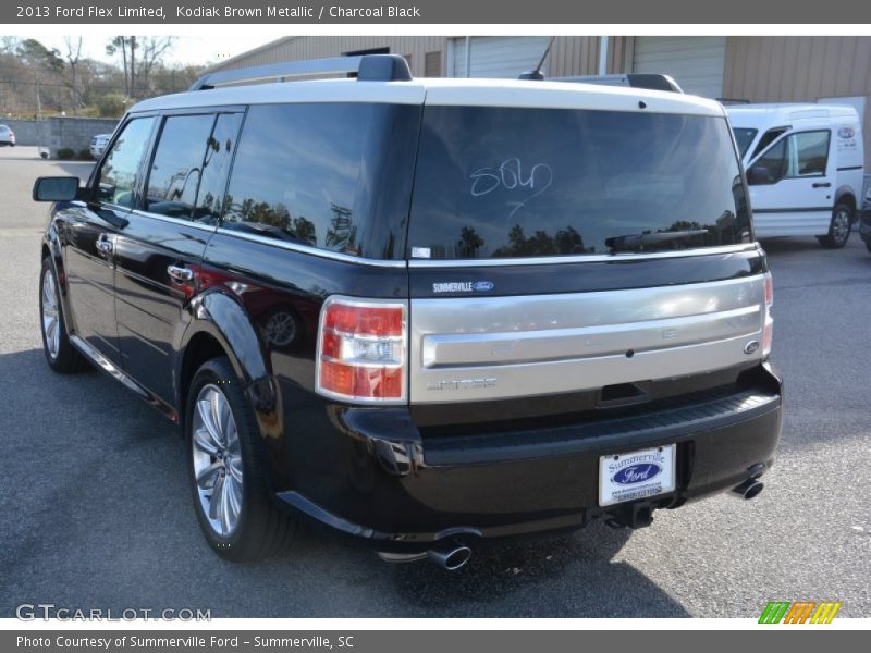 Kodiak Brown Metallic / Charcoal Black 2013 Ford Flex Limited