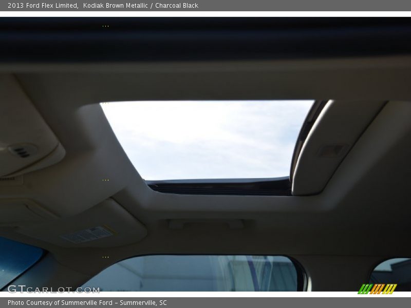 Kodiak Brown Metallic / Charcoal Black 2013 Ford Flex Limited