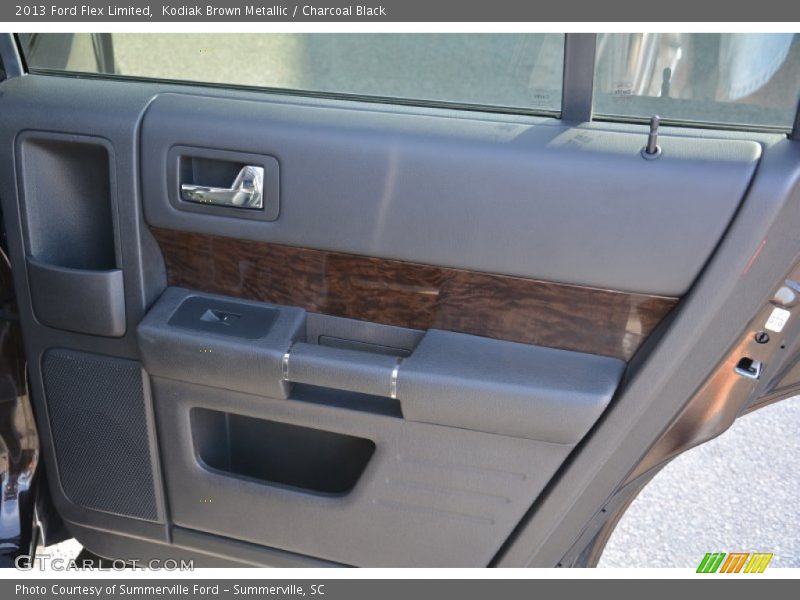 Kodiak Brown Metallic / Charcoal Black 2013 Ford Flex Limited