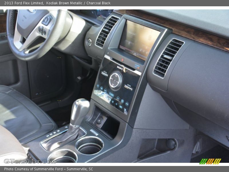 Kodiak Brown Metallic / Charcoal Black 2013 Ford Flex Limited