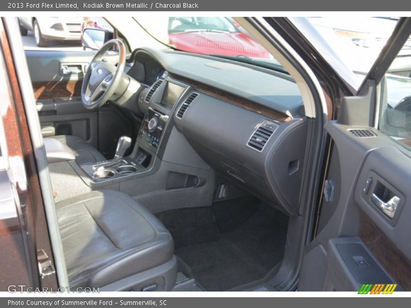 Kodiak Brown Metallic / Charcoal Black 2013 Ford Flex Limited