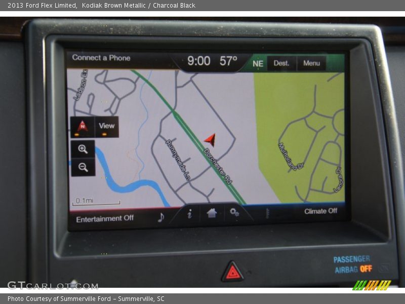 Kodiak Brown Metallic / Charcoal Black 2013 Ford Flex Limited