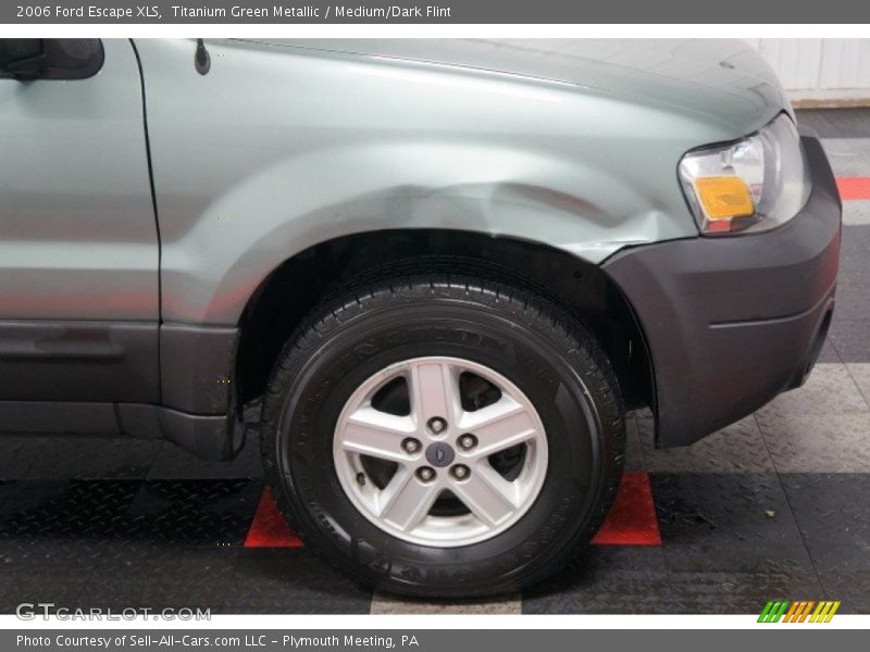 Titanium Green Metallic / Medium/Dark Flint 2006 Ford Escape XLS