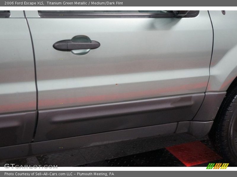 Titanium Green Metallic / Medium/Dark Flint 2006 Ford Escape XLS