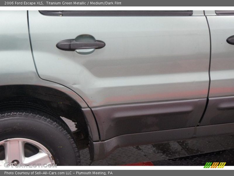 Titanium Green Metallic / Medium/Dark Flint 2006 Ford Escape XLS