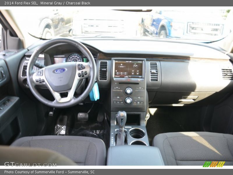 Mineral Gray / Charcoal Black 2014 Ford Flex SEL