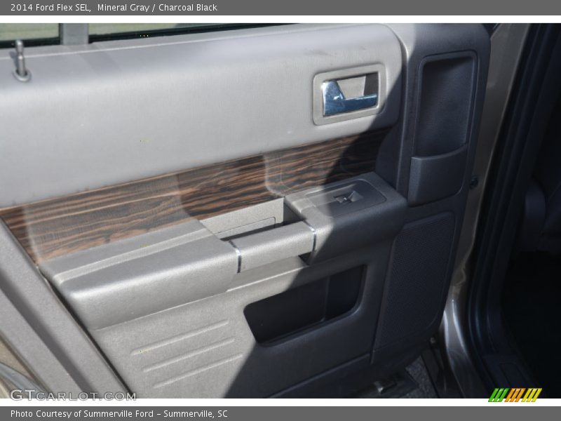 Mineral Gray / Charcoal Black 2014 Ford Flex SEL