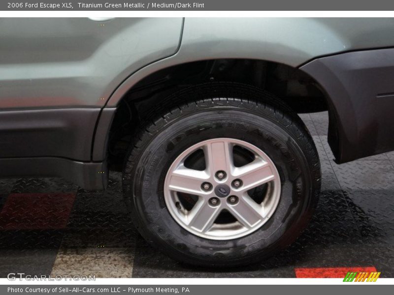 Titanium Green Metallic / Medium/Dark Flint 2006 Ford Escape XLS