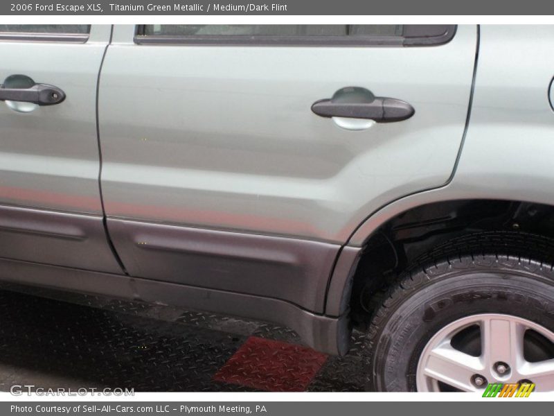 Titanium Green Metallic / Medium/Dark Flint 2006 Ford Escape XLS