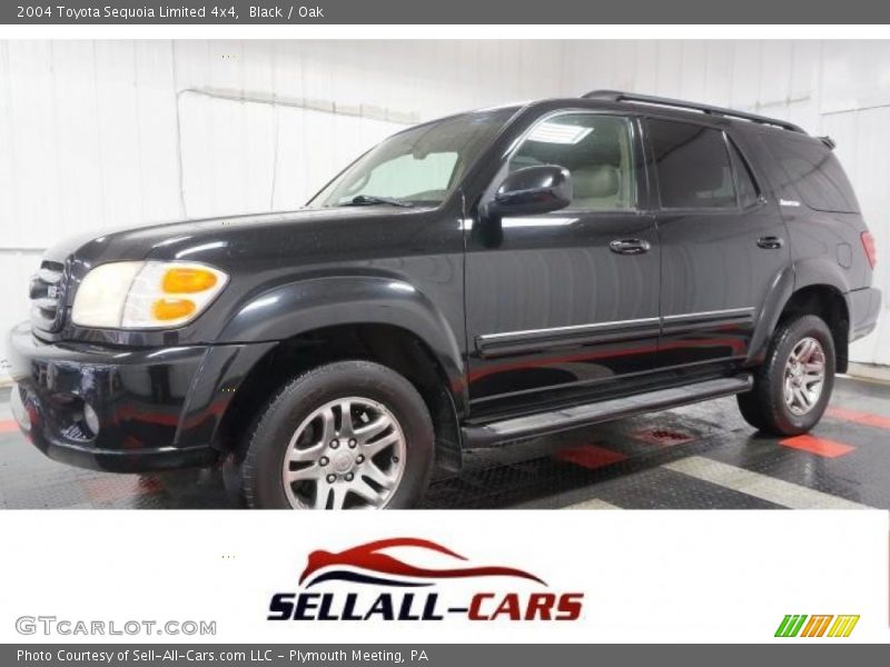 Black / Oak 2004 Toyota Sequoia Limited 4x4
