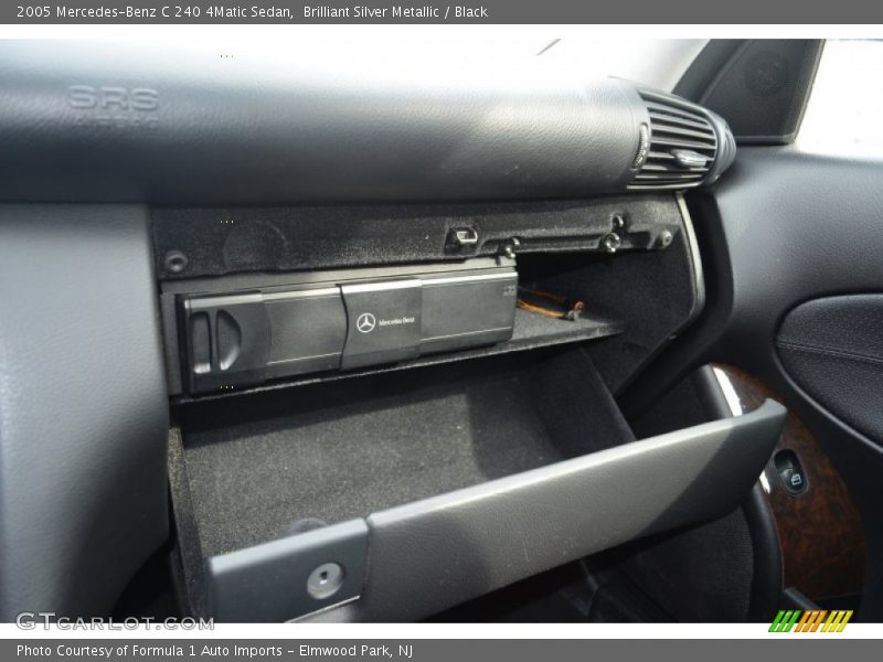 Brilliant Silver Metallic / Black 2005 Mercedes-Benz C 240 4Matic Sedan