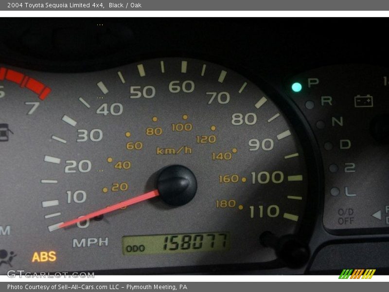 Black / Oak 2004 Toyota Sequoia Limited 4x4