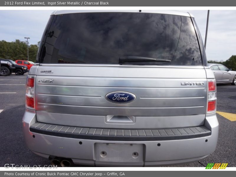Ingot Silver Metallic / Charcoal Black 2012 Ford Flex Limited