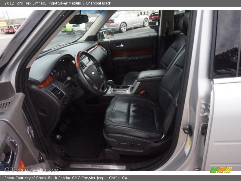 Ingot Silver Metallic / Charcoal Black 2012 Ford Flex Limited