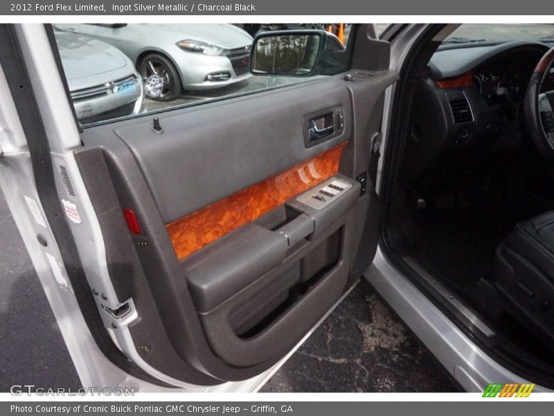 Ingot Silver Metallic / Charcoal Black 2012 Ford Flex Limited