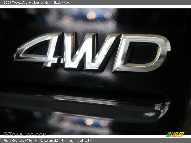 Black / Oak 2004 Toyota Sequoia Limited 4x4
