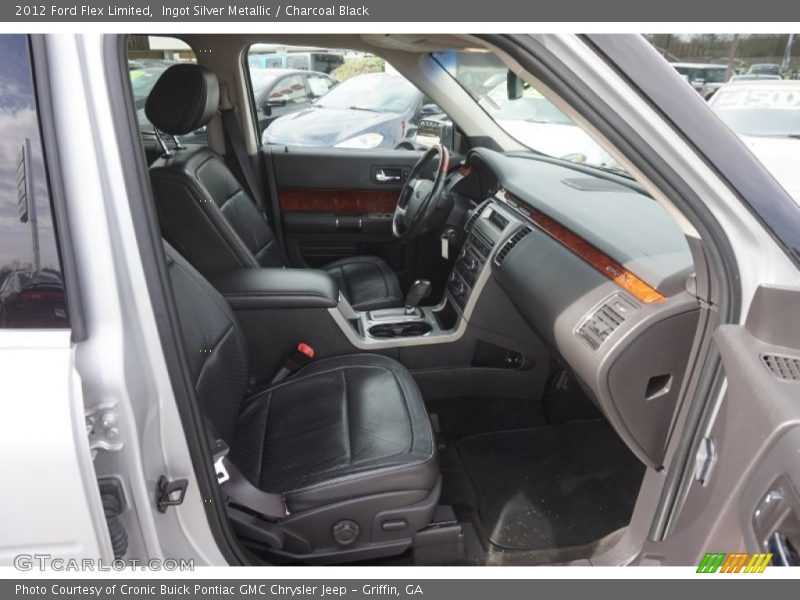 Ingot Silver Metallic / Charcoal Black 2012 Ford Flex Limited