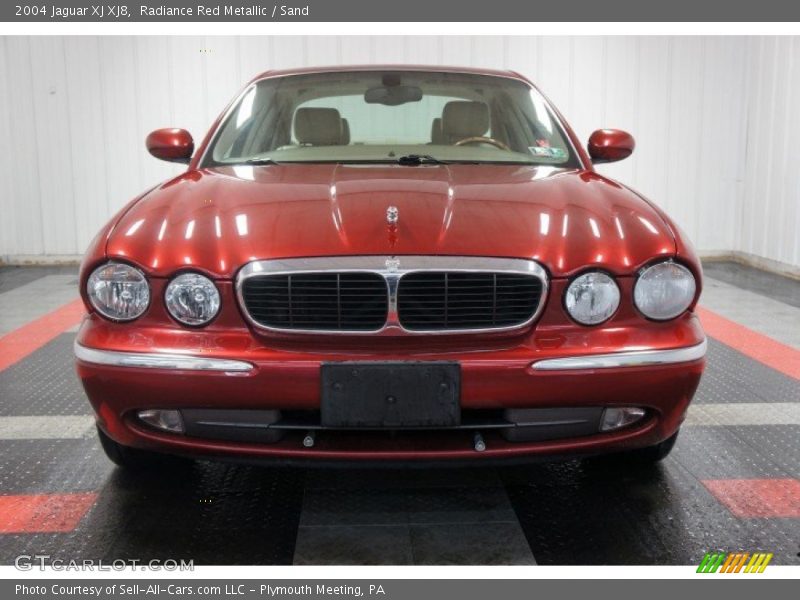 Radiance Red Metallic / Sand 2004 Jaguar XJ XJ8