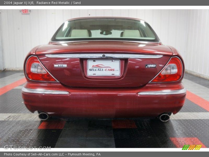 Radiance Red Metallic / Sand 2004 Jaguar XJ XJ8