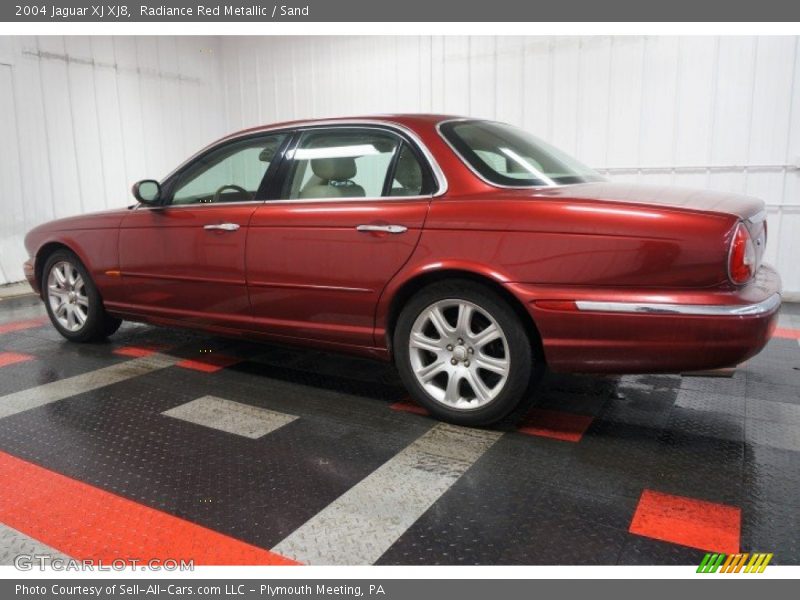 Radiance Red Metallic / Sand 2004 Jaguar XJ XJ8