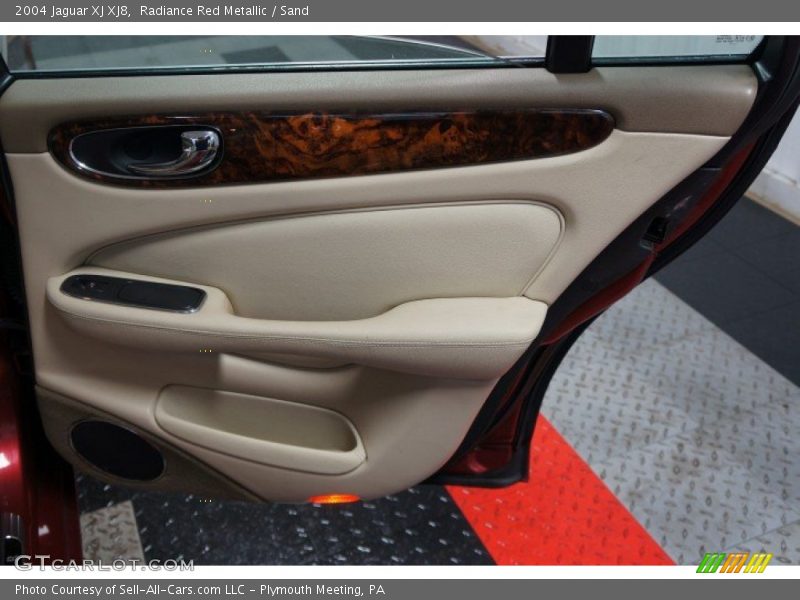 Radiance Red Metallic / Sand 2004 Jaguar XJ XJ8