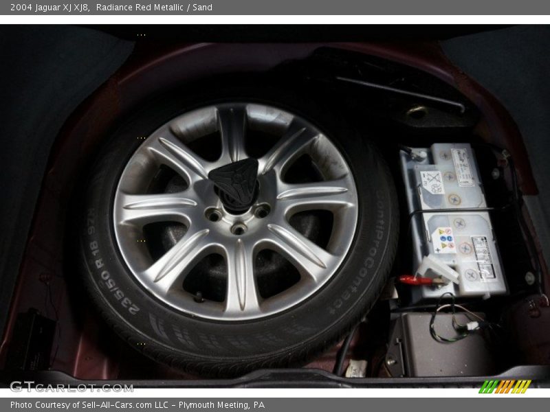 Radiance Red Metallic / Sand 2004 Jaguar XJ XJ8