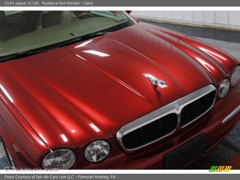 Radiance Red Metallic / Sand 2004 Jaguar XJ XJ8