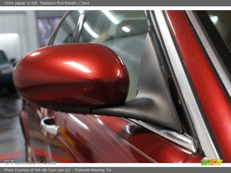 Radiance Red Metallic / Sand 2004 Jaguar XJ XJ8